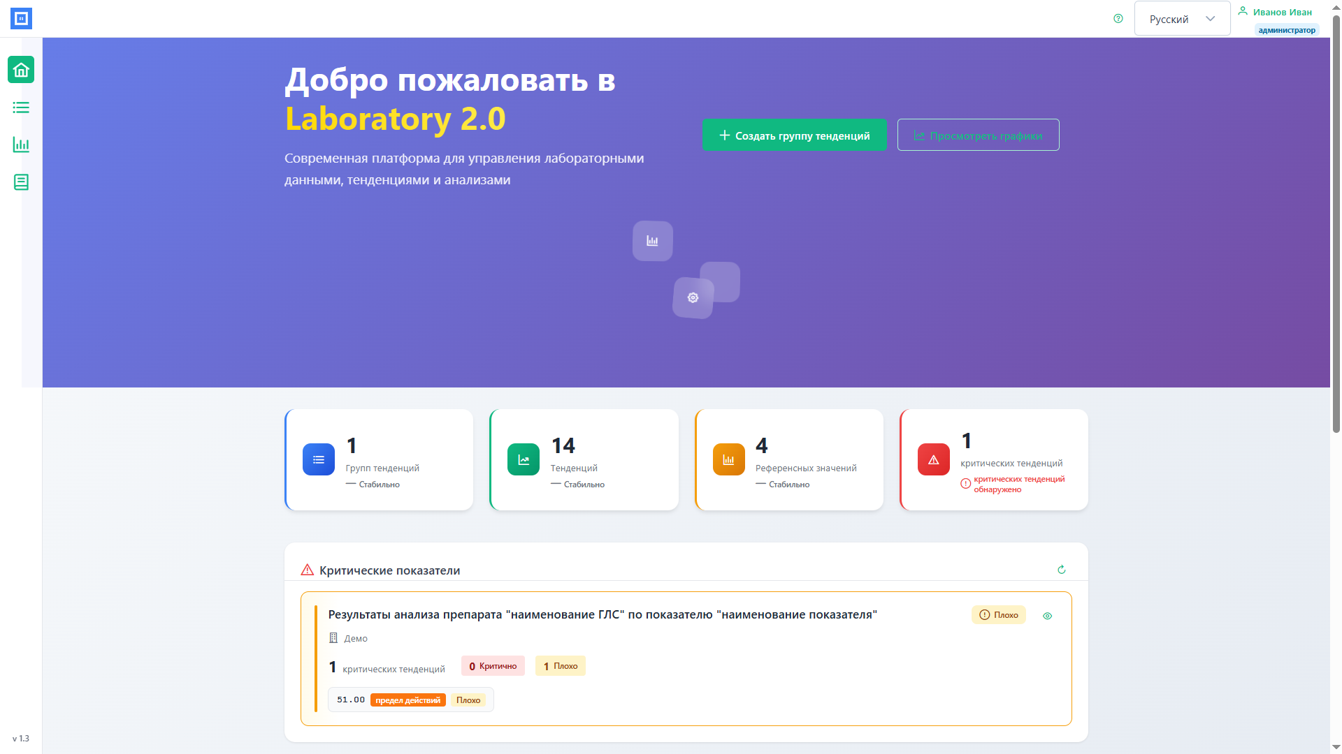 Главная страница